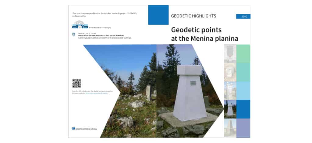 Geodetic points at the Menina planina